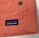 Patagonia Kids Costa Rica 3  Baggies Shorts Unlined Coho Coral Size 12 Large Nwt