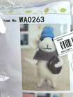 Mouse Needle Felting Kit Diy Wool Felt Craft For Beginner                C3
