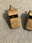 Vintage Whistle Lot Of 3 Police Special The Acme Thunderer Regulation U s  Army