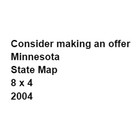 Vtg Official Minnesota State Map 2004 Ephemera Travel Vacation Visitor Highway