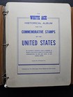 White Ace Album - Commemorative Stamps Of The Us - 1893-1959  Mostly Complete