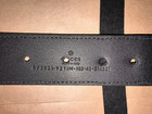 Gucci Gg Supreme Canvas Belt Interlocking G Silver Buckle Black Size 105   42
