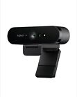 Logitech Brio 4k Ultra Hd Webcam - 960-001105   Brand New In Box   Fast Shipping