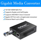 A Pair Of Gigabit Single Mode Lc Fiber Media Converter  With 2 Pcs Sfp Lx Module