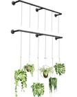 Plant Hanger Indoor  2 Pack Hanging Planters Rod For Indoor Plants With 12 