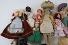 Lot Of 18 Vintage Dolls     Mixed Eras   Styles  Various Sizes   Conditions   