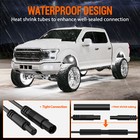 12 Pods Pure White Led Rock Lights For Truck Underglow Wheel Well Light Neon Kit