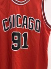 Dennis Rodman Signed Chicago Bulls Jersey Beckett Certified Sz Xl