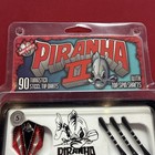 Dart World Piranha Ii 24g Steel Tip Darts 90  Tungsten Set W  Case  Unopened