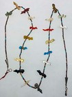 Rare Vintage Native American Zuni Delena Tsikewa Turtle Animal Fetish Necklace 7