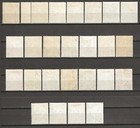 Barbados 1938 47 Sg 248 256a   All Shades perfs Mint