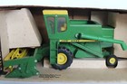 Vintage 1974 Ertl John Deere 6600 Combine   Box  Stock   558  1 24 