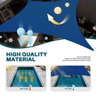 Coarbor 16 x16  Rectangle Sun Shade Sail Canopy  Heavy Duty Outdoor Cover