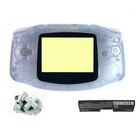 Transparent Full Housing Shell Case Replacement For Nintendo Gameboy Advance Gba