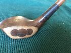 Antique Spalding Jacobus Patent Driver   W rigden Wt    Hickory Shaft  Very Rare