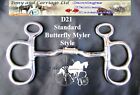 Carriage Driving Butterfly Myler Style Horse Bit Mini - Large Style D21