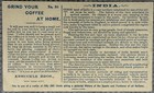 1893 Trade Card Arbuckle Brothers Coffee India Sports And Pastimes