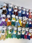 51 Pc Limited Treasures State Quarter Coin Plush Bears Nwt  48 States   3 Terr 