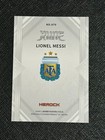 2026 Herock Rune Argentina Lionel Messi Silver Foil Card             