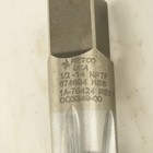 Netco 1 2-14 Nptf Bottoming Hand Pipe Tap Internal 5 Flute Straight