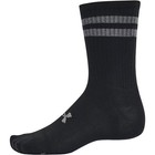 Unisex Ua Essential 6-pack Crew Socks Black-black-castlerock