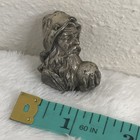 Wizard Holding Globe Pewter Figurine  read  