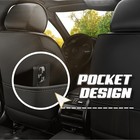 Genesis Gv80 2021-2026 Premium Nappa Leather Sport Seat Covers 2 Seats Black Red