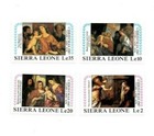 Full Sheets Sierra Leone 1987 944-7 - Christmas  Titian - Set Of Sheets - Mnh