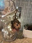 Coach Rivet Gem Tea Rose Cluster Bag Charm Keychain Peony