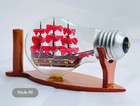 Wholesale Vintage Mini Ship In Glass Bottle Eco Nautical Gift Miniature Decor