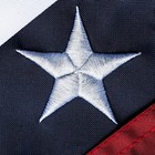 American Flag 3x5  - Made In Usa - Heavyweight  Sewn Stripes   Embroidered Stars