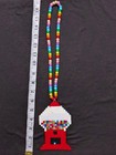 Gumball Machine Perler Bead Kandi Necklace-edc-rave-festival-plur-edm