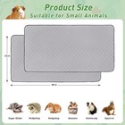 2 Pack Guinea Pig Cage Liners  Lwymx 24   X 48   Washable Guinea Pig Pee Pads