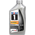 Mobil 1 Supercar Full Synthetic Motor Oil 0w-40 Dexos - Case  6 Quarts 