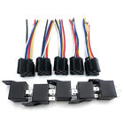 Lots 12v 30 40 Amp 5-pin Spdt Automotive Relay With Wires   Harness Socket Set