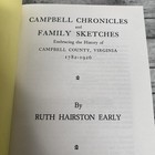 Campbell County Chronicles And Family Sketches Virginia Genealogy 1782-1926 Pb