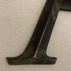 Vintage Or Antique Cast Bronze Or Brass 9    Letter A Building Marquee Sign