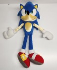 Sega Sonic The Hedgehog Plush Doll Stuffed Toy 24  Huge Jumbo Big Pillow Cut Tag