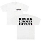 Kesha The Tits Out Tour 2025 Records Summer Merch T-shirt