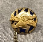 Rare Vtg Goodyear Aircraft Braking Systems 25 Yr Diamond Pin 10k Gold Lot I r