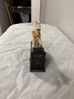 Vintage Cast Iron Trick Pony Mechanical Bank Horse Coin Piggy Bank Works W  Plug