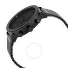 Movado Bold 3600810 Black Chronograph Dial Black Mesh Band Stainless Mens Watch
