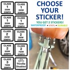 Ebike Sticker Decal   class 1  2  3      250w  350w  500w  750w You Get 2 Stickers
