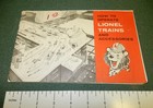 1958 How To Operate Lionel Trains And Accessories Booklet
