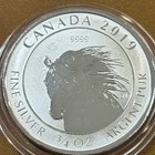 2019 Canada 3 4oz 9999 Silver  2 Wild Horse Reverse Proof Coin Inc Maple Privy