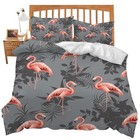 Bedding Set Twin Queen Full Size Comforter Set For Lover Kids King Flamingo