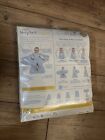 Halo Sleepsack Swaddle Fleece Cream Baby Blanket 100  Cotton Birth To 3 Mon New