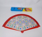 Artesanias Medina Decorative Fan Hand Painted Design