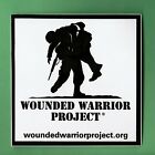 Wounded Warrior Project Window Decal 4  X 4 