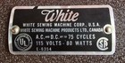 Vtg White Sewing Machine Motor   Light Assembly Foot Pedal Controller Works Usa